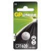 GP Lítiová gombíková batéria GP CR1620 1ks v blistri 1042162011