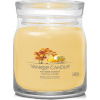 Aromatická svíčka Signature sklo střední Autumn Sunset 368 g - Yankee Candle