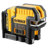 Dewalt DCE0825D1R laser krížový päťbodový červený 10,8v 1x2,0ah