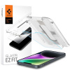 Tvrdené sklo Spigen Glas.tR EZ Fit pre iPhone 13 / 13 Pro / 14 / 16e (Tvrdené sklo Spigen Glas.tR EZ Fit pre iPhone 13 / 13 Pro / 14 / 16e)