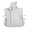 KipKep Mušelínové Poncho M Silver Grey