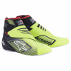 Pretekárske topánky Alpinestars Tech-1 KZ V2, Čierna/žltá fluo