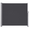 KIK KX3218 Sťahovacia bočná markíza 160 x 300 cm sivá