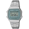 Strieborné hodinky Casio Vintage A168WA-3AYES stopky