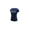 SENSOR MERINO ACTIVE SONGBIRDS dámské triko kr.rukáv deep blue M