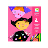 DJECO Tvorivá sada Origami tváričky