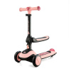 KINDERKRAFT Odrážadlo a kolobežka 2v1 Halley Rose pink 58x26x62 ružová