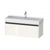 Duravit Ketho.2 Umývadlová skrinka, 44x118x46 cm, 1 zásuvka, lesklá biela K25079022220000