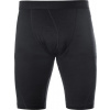 Pánské merino trenky SENSOR Air dlouhé černé Velikost: XXL, Barva: černá