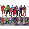 Marvel Avengers figuríny 6 kusov (6 Avengers Figuríny kapitán Spiderman Thanos Hulk)