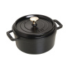 Staub Hrniec STAUB okrúhly 18cm čierny 1,7l