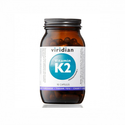 VIRIDIAN Vitamin K2 90 kapsúl