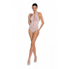 Bodystocking Passion BS088 white Farba: Biela, Veľkosť: S/L