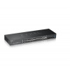 Zyxel GS2220-28, 28-port Managed Layer2+ Gigabit Ethernet switch, 24x Gigabit metal + 4x Gigabit dual personality (RJ45/