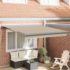 zahrada-XL Automatická vysúvacia markíza Béžová 350x250 cm, vidaXL Oprava markízy pre rám 3.5x2.5 m Béžová 3330354