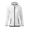 MALFINI Mikina Direct 418, stretch, fleece, na zip, dámská MAL-4180015 L Bílá
