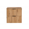 ArtCom Kúpeľňová skrinka s doskou ADEL Oak D60/1 | 60 cm