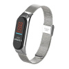 Deveroux Oceľový milánsky remienok pre Mi Band 3/4 - strieborná