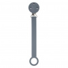 NATTOU Klip na cumlík silikón dark grey 875509