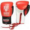 Masters Fight Equipment Boxing Rukavice 01600-1002 10 oz (RBT-600 šnurovacie kožené šnurovacie rukavice)