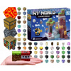KLOCKI MAGNETYCZNE MINECRAFT SILNÉ bloky na magnet Sada 87 kusov KOCKOV