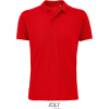 SOL's Collection Polokošile Planet Men, piqué, krátký rukáv, pánská COT25356600415-red Červená 5XL
