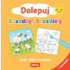 Dolepuj 3 rozdíly / 3 rozdiely - sešit/ zošit s ovečkou + samolepky (CZ/SK vydanie)