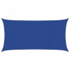 Slnečná plachta, 160 g/m², modrá, 2,5 x 5 m, HDPE