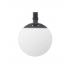 ferm LIVING Enter Mirror zrkadlo malé čierne 35x26 cm - 100003101