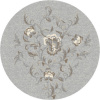 Najkoberce Agnella Ballata Natural Jira sivý, kruh 200 cm kruh