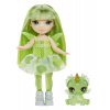 MGA Rainbow High Malá sestrička víla - Emerald (Green) 543404-EUC