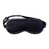 Čierna hodvábna maska na spanie Black – slip
