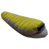 Warmpeace Viking 1200 (195cm) péřový spacák hay/steel grey/black - 195 Pravý zip