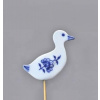 Cibulák - Veľkonočná ozdoba - húsatko zapichovacie 5,9 cm - originál cibuľový porcelán 1. akosť