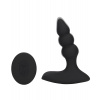 Shots Beaded Vibrating Anal Plug with Remote Control
