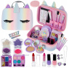 Kufrík Kozmetické nechty Makeup pre dievčatá +Nálepka Stator X422L