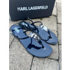 Karl Lagerfeld sandále čierne Veľkosť: 38