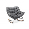 Hojdacie kreslo RONDA Dark Grey - FOCUS GARDEN