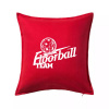 Florbal team - Vankúš 50x50 - 50x50 - Iba poťah ( Červená )