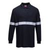 PORTWEST Polokošile FR03, nehořlavá, antistatická, dlouhý rukáv POR-FR03NVR4XL Navy 4XL