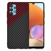 Techsuit Carbonite FiberShell kryt na Samsung Galaxy A32 4G – červený Vortex KF2334239