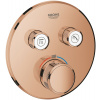 Grohe Grohtherm SmartControl vaňová/sprchová batéria podomietková s termostatom Warm Sunset 29119DA0
