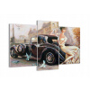Vzor sklo retro auto lady GCB130x100-3467 (Vzor sklo retro auto lady GCB130x100-3467)