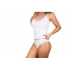 VoXX BABOOSEAMLESS 012 / Dámska bezšvová košieľka, tenké ramienka, s čipkou - white M/L