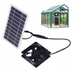 SOLÁRNY ODSÁVACÍ VENTILÁTOR USB PRE ČERSTVÝ VZDUCH HYDINY BEZ ZÁPACHU 30 W