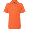 James & Nicholson | JN 70K, Detské piqué polo, oranžová, S
