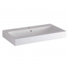 Geberit iCon Umývadlo 75x49 cm, otvor na batériu, s prepadom, s KeraTect, biela 124575600