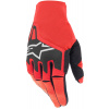 rukavice TECHSTAR, ALPINESTARS (červená/čierna/biela, vel. M)