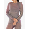 Funkčné tričko dámske Ortovox 185 Rock'N'Wool Print LS - aop dawn rose