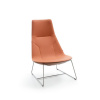 Profim Kreslo Chic Lounge, nohy Metallic, látka Synergy LDS 73
